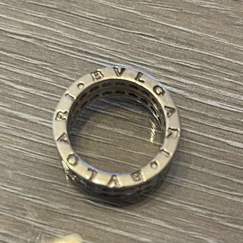 925 silver double ring, size 54
