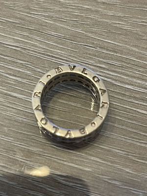 925 silver double ring, size 54