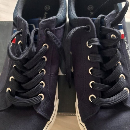 Antonio Donati Navy Blue Sneakers size 42 like new