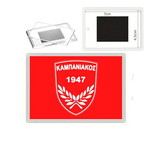 Μαγνητάκι Καμπανιακός Χαλάστρας καινούργιο, ελληνικό ποδοσφαιρικό σουβενίρ