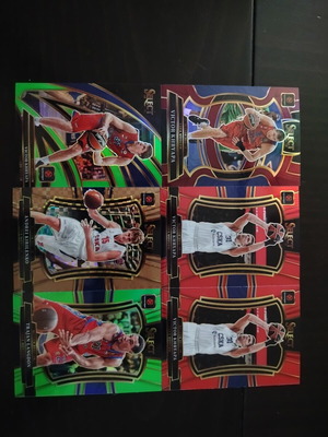 CSKA Euroleague Panini Select Card Lot like new, 6 numbered cards