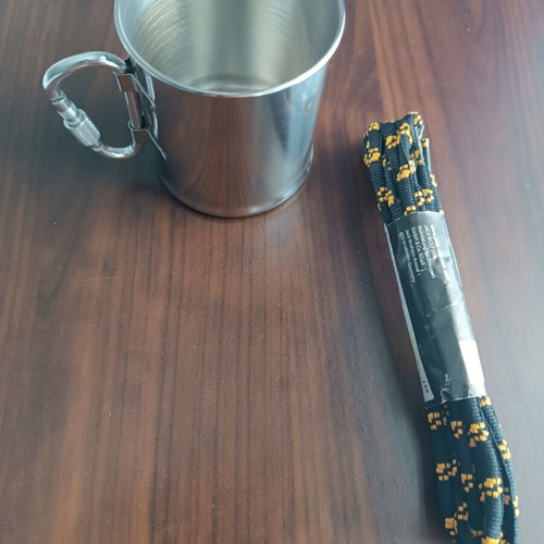 Set of scarves, mug, and laces new