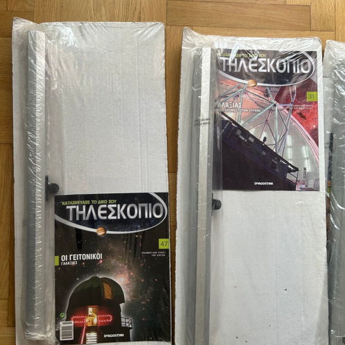 DeAgostini Build Your Own Telescope magazine and parts pack used