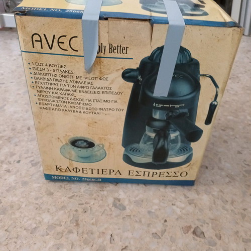 AVEC Espresso coffee maker new