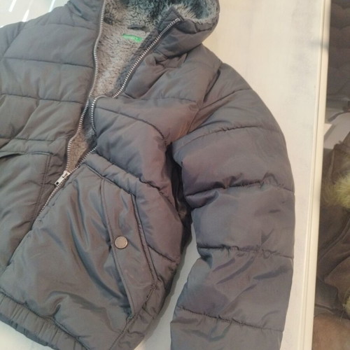 Benetton United Colors Of Benetton jacket used, size 158 cm, gray