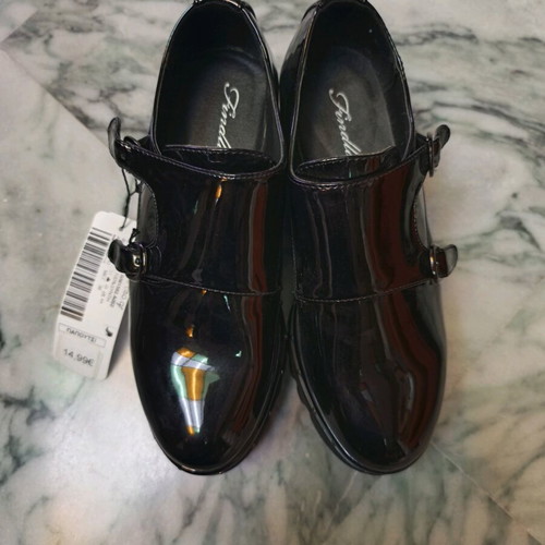 Celestino black patent shoes new with buckle size 36