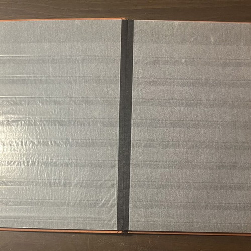 Lighthouse A4 Stamp Album with 16 Pages, Like New
