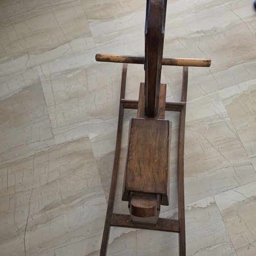 Wooden rocking horse vintage, used