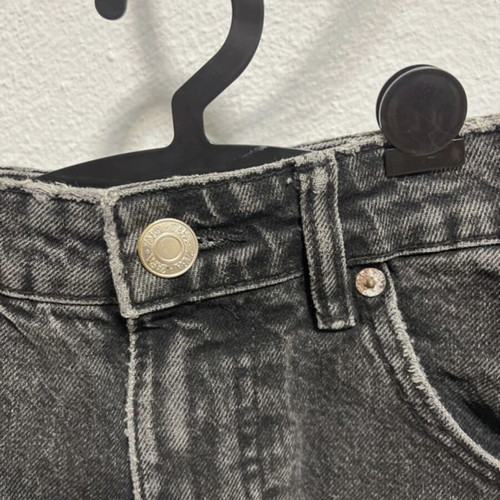 Zara black denim shorts like new, size S