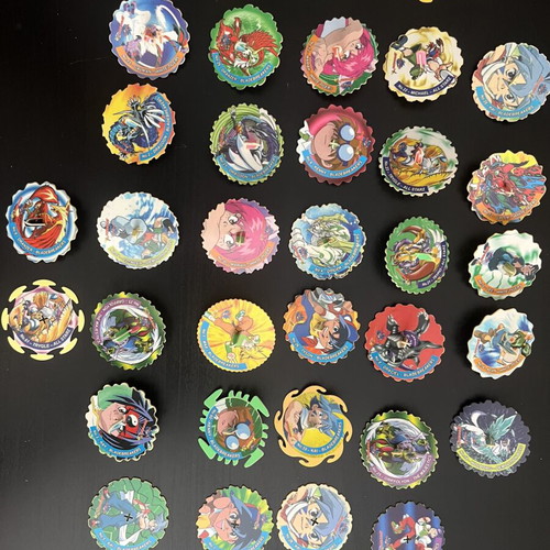 Bayblade spinning tops used, collectible set