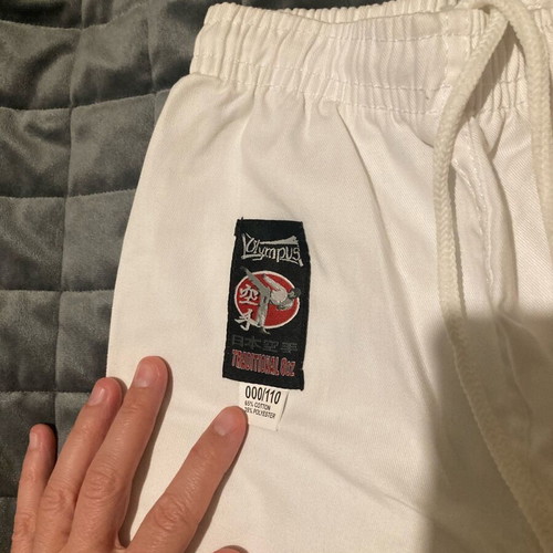 Olympus karate uniform for height 110cm almost unused, like new