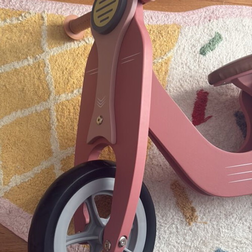 Little Dutch balance bike pink wooden new