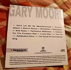 Cd Gary Moore and Greg Lake Live καινουριο