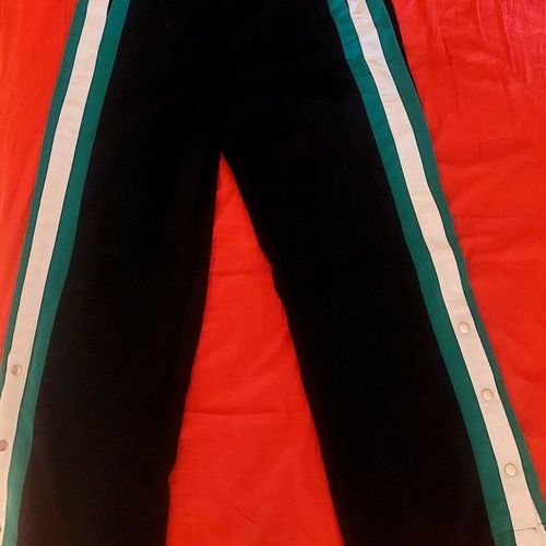 Stradivarius pants with stripes and side buttons used, size XL