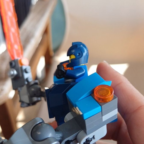 Lego Nexo Knights 70362 used, missing shield, with manual no box