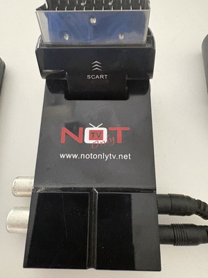 Not TV decoder with scart and remote control used