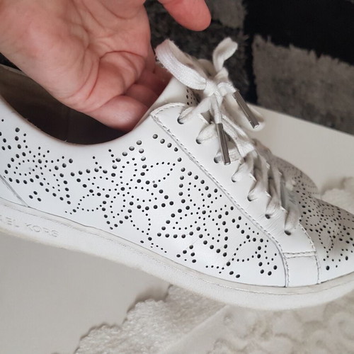 Michael Kors women's leather sport shoes like new, size 36, white