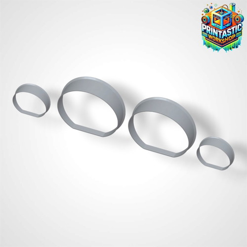 BMW E46 Gauge Rings new, set of 4 pieces
