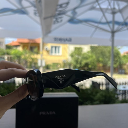 Prada sunglasses, black, original