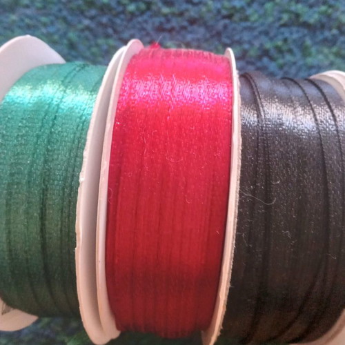 Ribbons new 6 pieces 13mm×50 meters, 6 colors