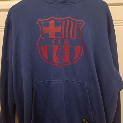 Nike Hoodie FCB blue like new, XXL