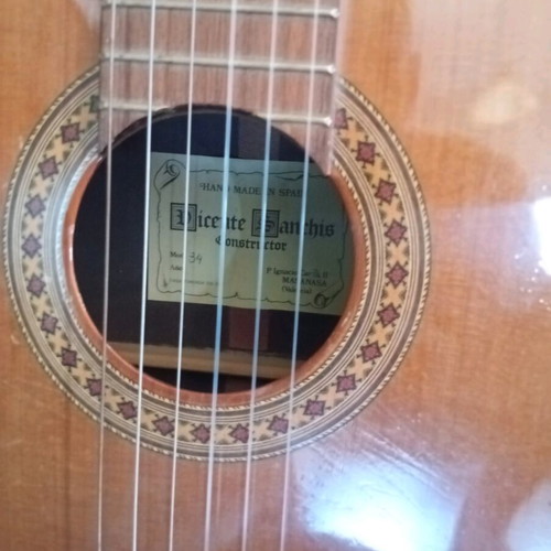Vicente Sanchis classical guitar and 4-string bouzouki set with saz and baglamas