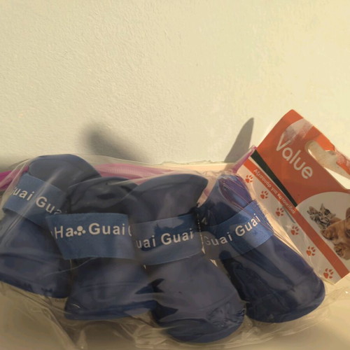 Waterproof dog shoes new, medium size for small breeds