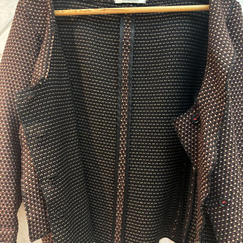 L.K. Bennett wool jacket like new, size IT44, brown and black