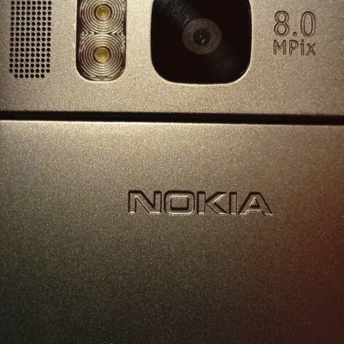 Nokia E6-00 mobile phone, silver, 8 MP camera, Symbian Anna