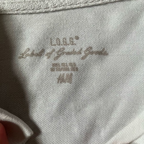 Men's polo shirt H&M white like new, size M