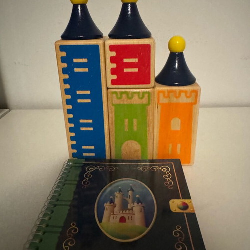 Educational wooden board game Castle of Logic like new 3+ years