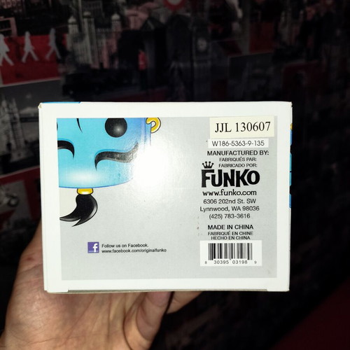 Funko Pop Genie Disney SDCC 2013 mint condition
