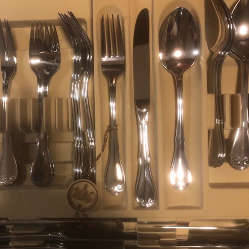 WMF cutlery set new, 86 pieces stainless steel