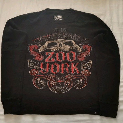 Zoo York long-sleeve shirt used, size small, black