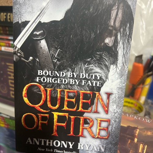 Queen of Fire science fiction book by Anthony Ryan new