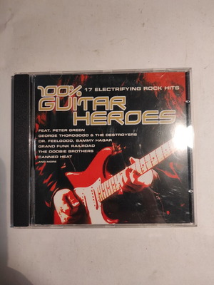 CD Συλλογή 100% Guitar Heroes σαν καινούργιο, rock