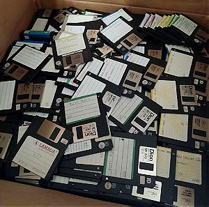 50 Δισκέτες Floppy disc για Pc Amiga Atari Apple Commodore
