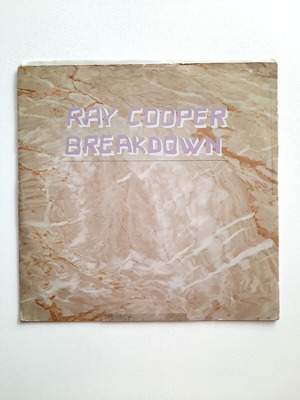 Ray Cooper Breakdown 12" vinyl single used, electronic Italo-disco