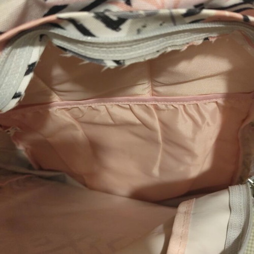 Sentio backpack like new, large size, gray and pink