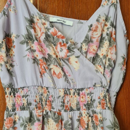 About You women's dress size 36, pastel lilac, long and airy