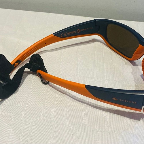 Quechua Kids Sunglasses with Mirrored Lens and Strap like new