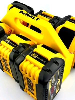 Βάση μεταφοράς/θήκη μπαταριών DeWalt 6 θέσεων κατόπιν παραγγελίας