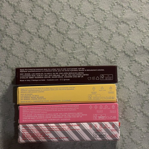 Rhode Peptide Lip Tints new
