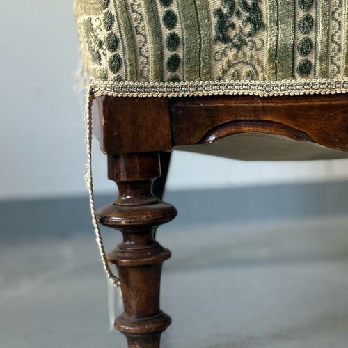 Antique armchair used