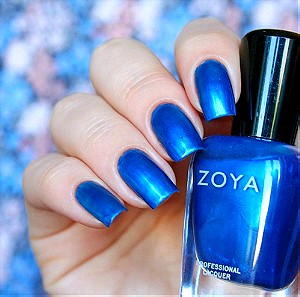 Βερνίκι νυχιών Zoya σε μπλε μεταλλική απόχρωση Tart