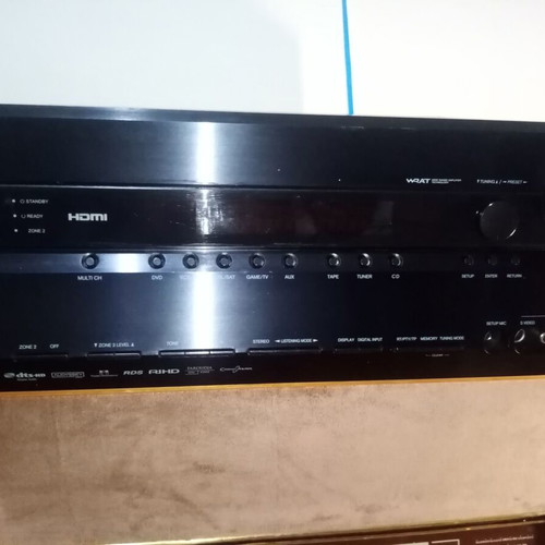 Onkyo TX-SR605 amplifier used, 90 watt