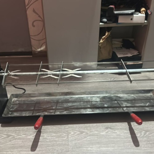Electric spit with motor like new for kokoretsi and lamb