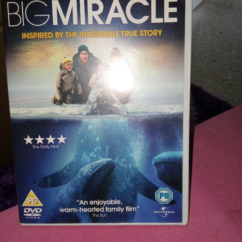 Big Miracle DVD like new, adventure, subbed