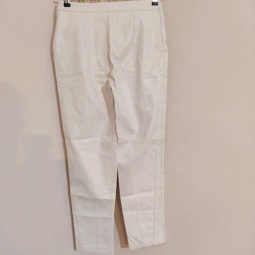 Leather pants and cropped top set Zara like new, black and white