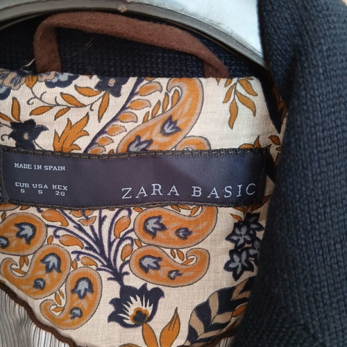 Zara blazer blue like new, size S
